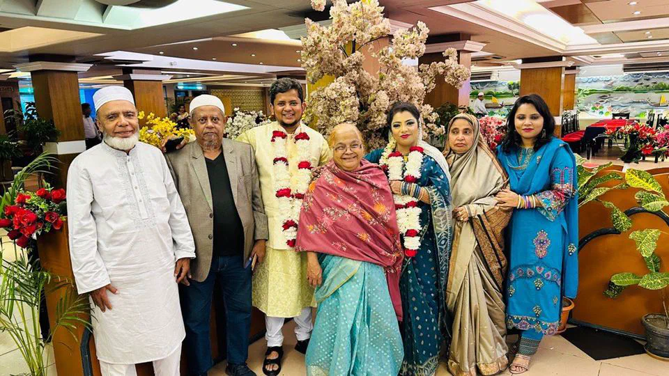 My elder brother got married!